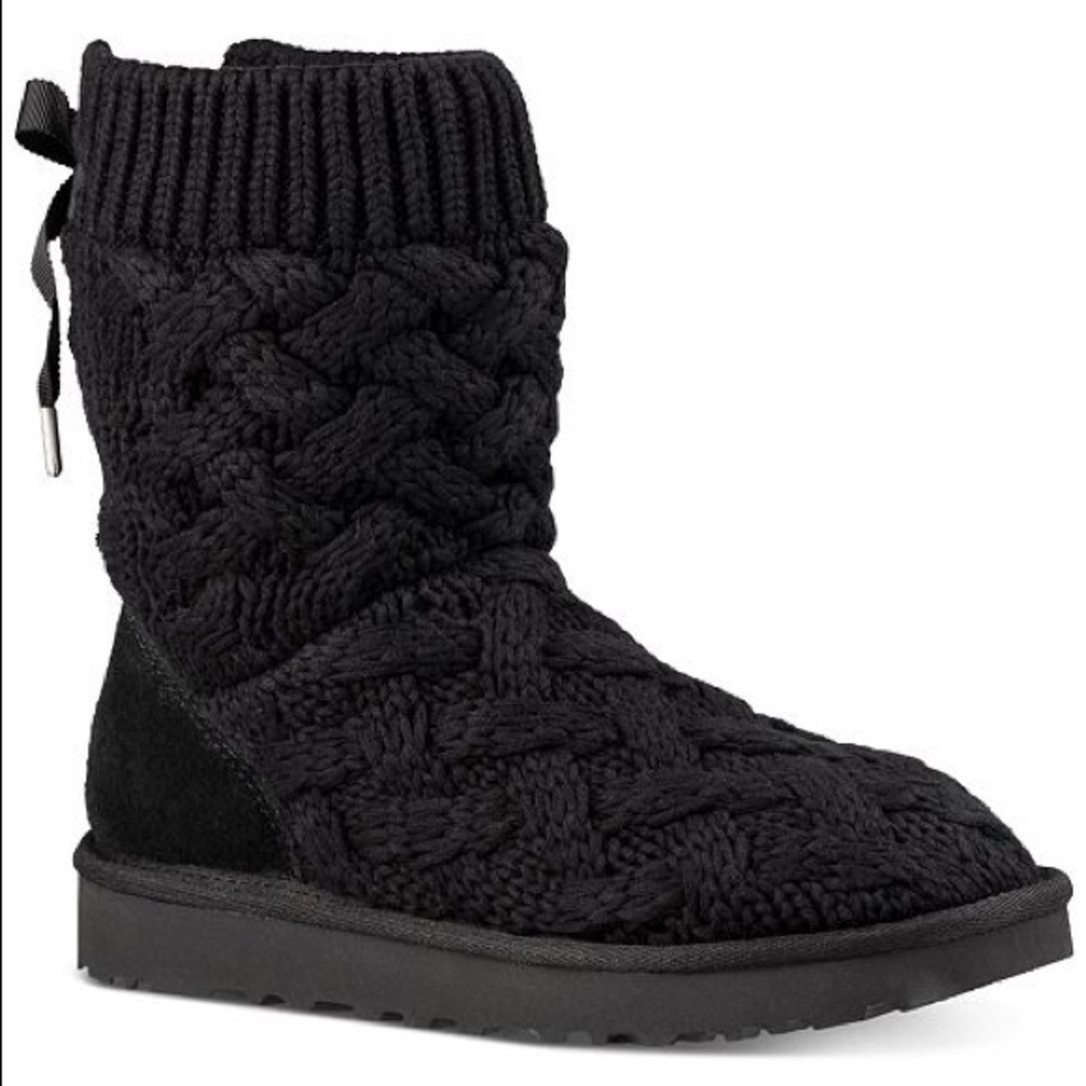 black ugg isla boots